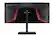Back. Acer - AOPEN 34HC5CUR Pbiiphx 34” LED UWQHD Curved FreeSync Monitor (DisplayPort, HDMI) - Black.