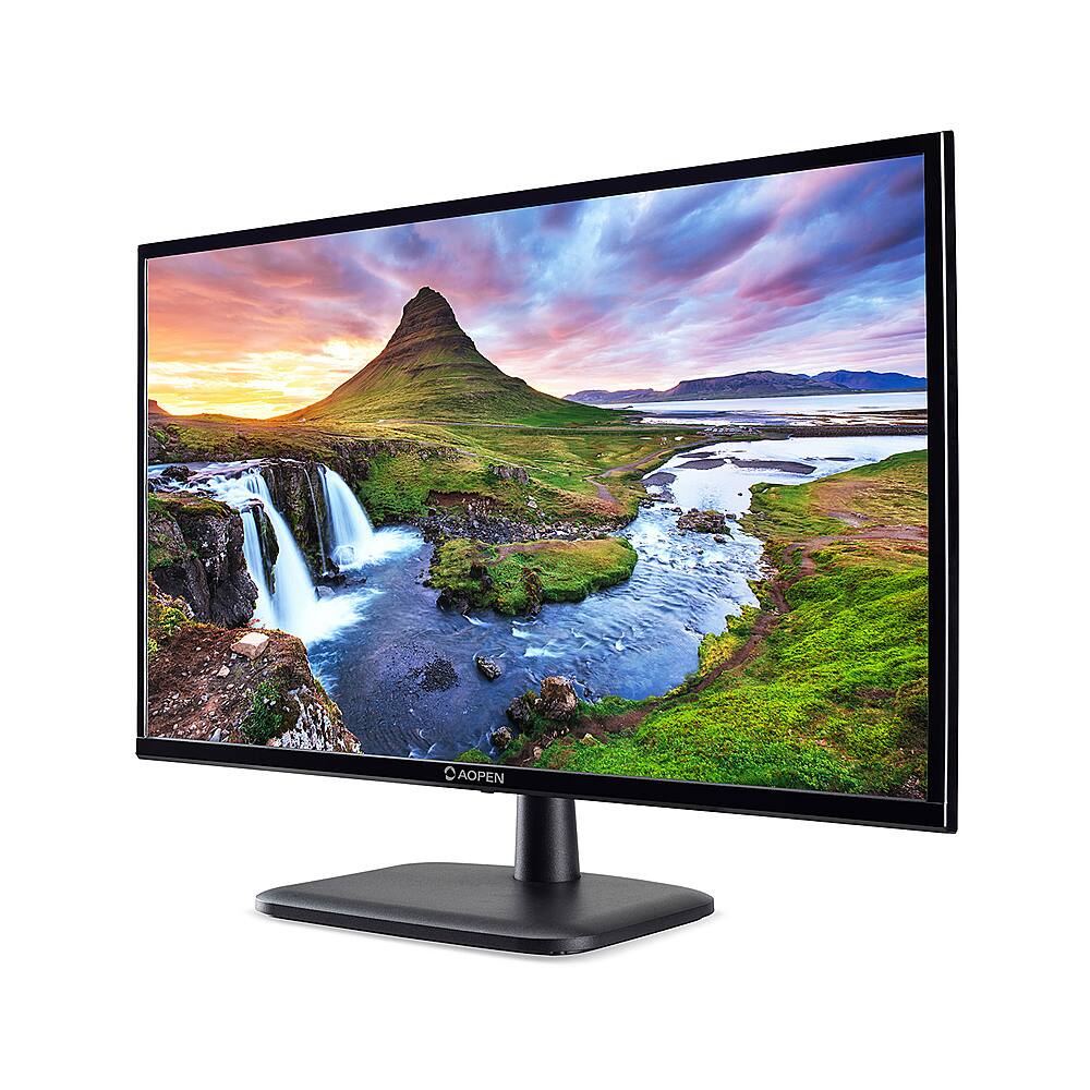 Left. Acer - AOPEN22CV1Q H3bi 21.5'' LED FHD FreeSync Monitor (HDMI, VGA) - Black.