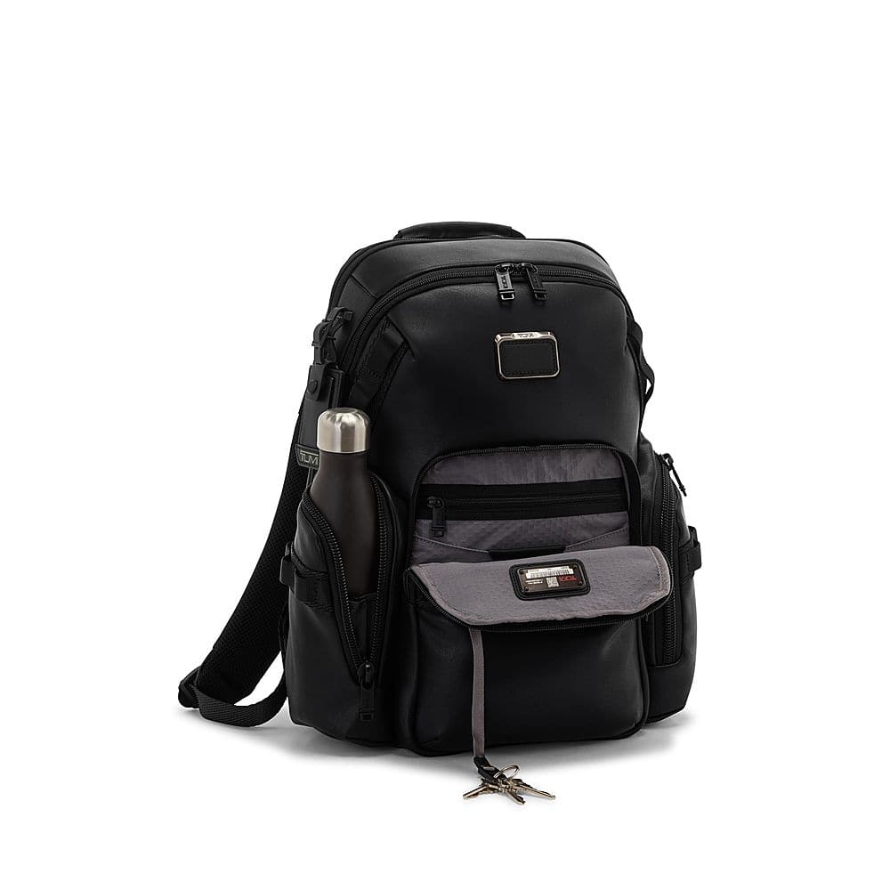 Left. TUMI - Alpha Bravo Navigation Backpack - Black.