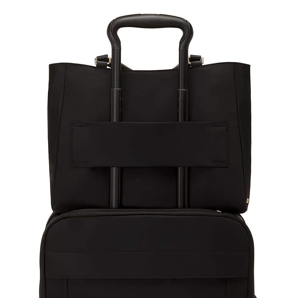Alt View 13. TUMI - Voyageur Valetta Medium Tote - Black/Gold.