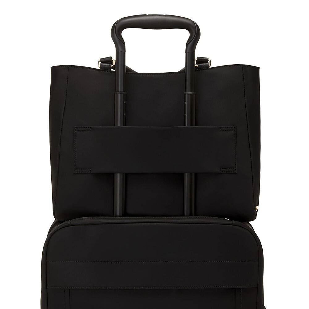 Alt View 13. TUMI - Voyageur Valetta Medium Tote - Black/Gold.