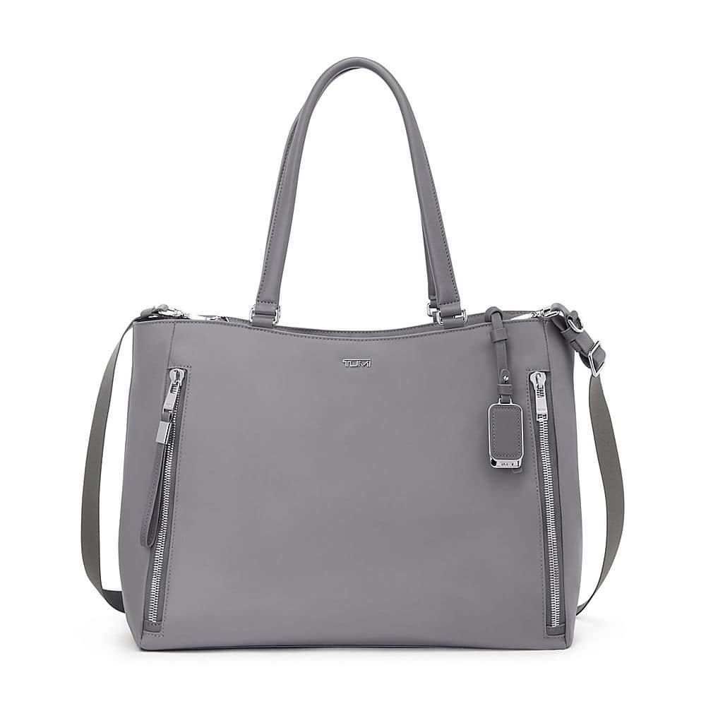 Front. TUMI - Voyageur Valetta Large Tote - Fog.