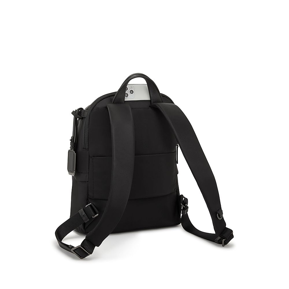 TUMI Voyageur Halsey Backpack - Men's & Women's Backpack for Travel -  Laptop Backpack for Everyday Use - Black & Gold