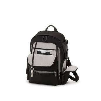 tumi backpack voyageur Leather Raina Large Black/Light Gold a front U TUMI Voyageur Celina Backpack Wheat