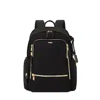 TUMI - Voyageur Celina Backpack - Black/Gold - Front_Zoom