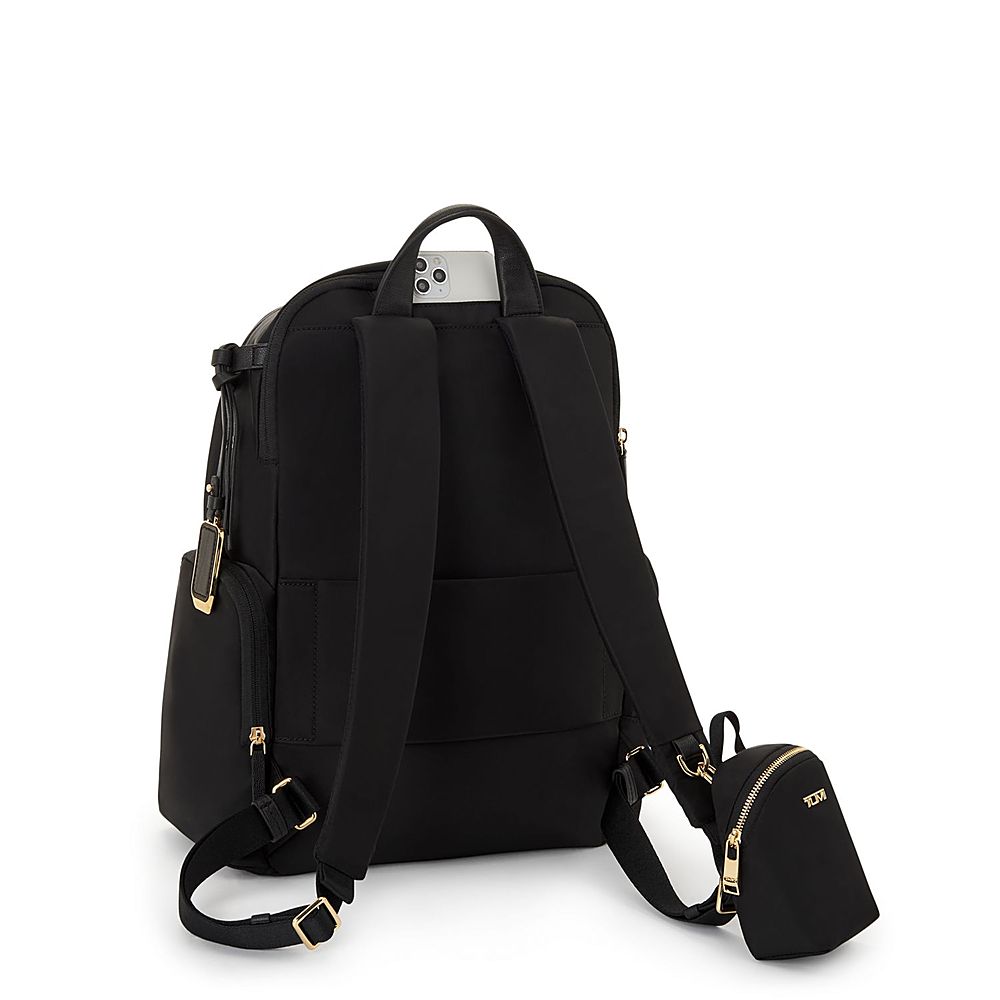 TUMI Voyageur Celina Backpack Black/Gold 146566-2693 - Best Buy