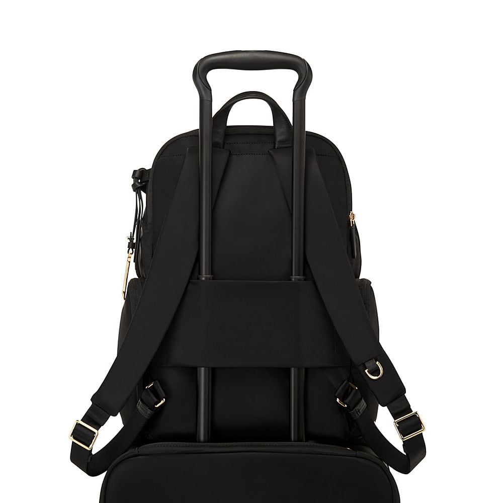 Alt View 14. TUMI - Voyageur Celina Backpack - Black/Gold.
