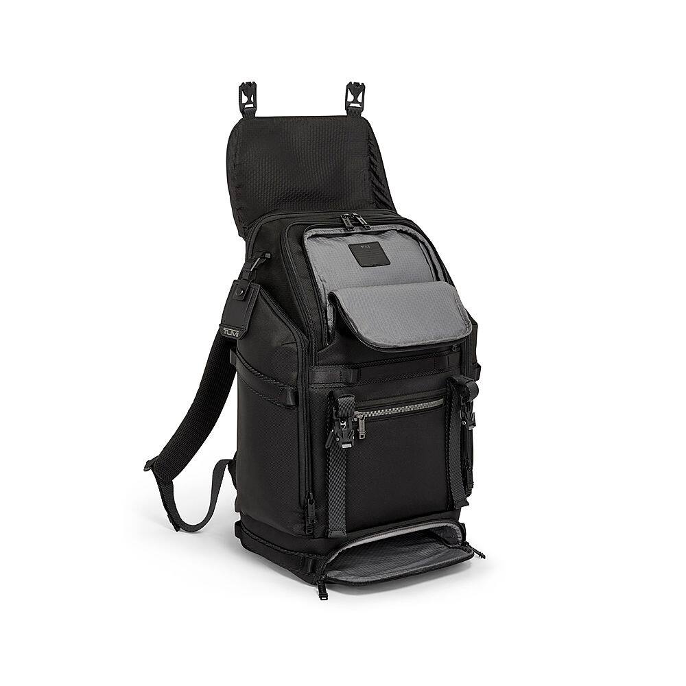 Alt View 11. TUMI - Alpha Bravo Expedition Flap Backpack - Black.