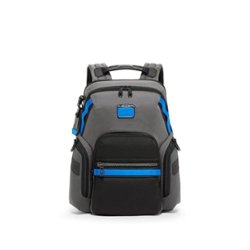 TUMI - Alpha Bravo Navigation Backpack - Grey/Blue - Front_Zoom