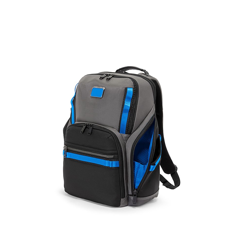 TUMI Alpha Bravo Search Backpack Grey/Blue    Best Buy