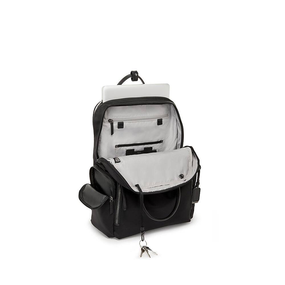 Angle. TUMI - Voyageur Atlanta Backpack - Black/Gunmetal.