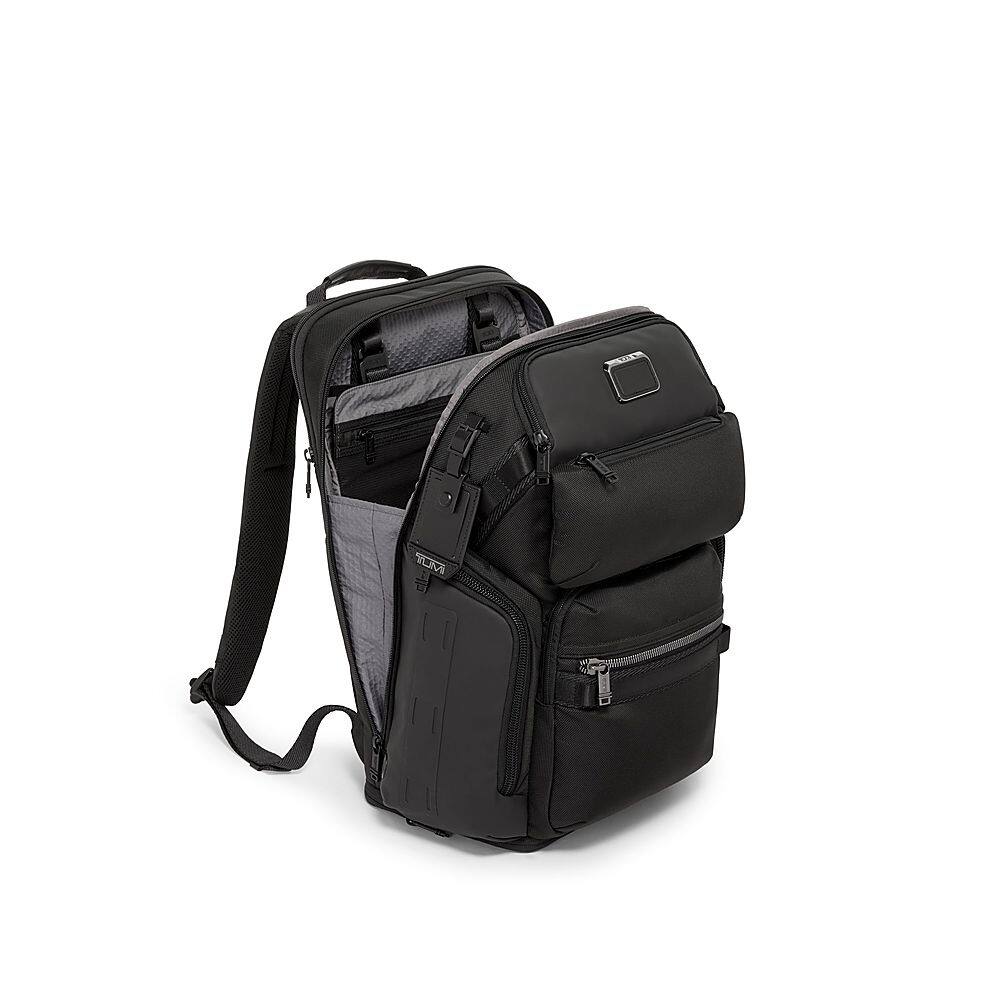 Angle. TUMI - Alpha Bravo Nomadic Backpack - Black.