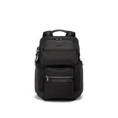 Front. TUMI - Alpha Bravo Nomadic Backpack - Black.