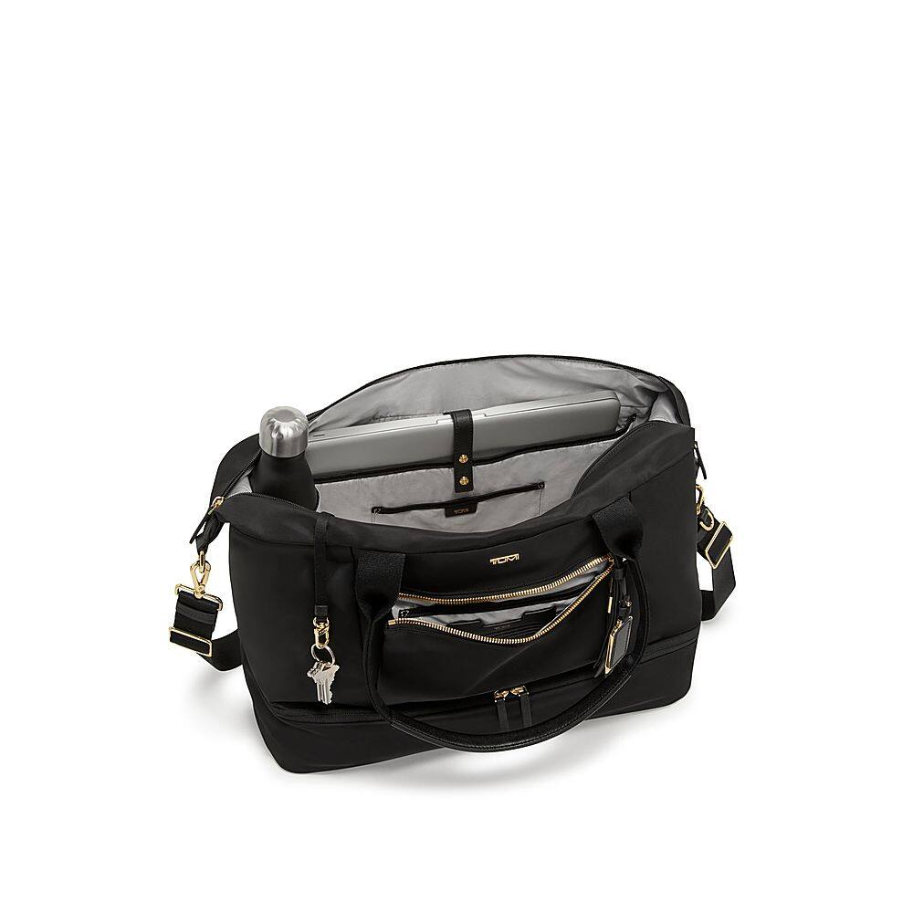 Angle. TUMI - Voyageur Continental Weekender - Black/Gold.