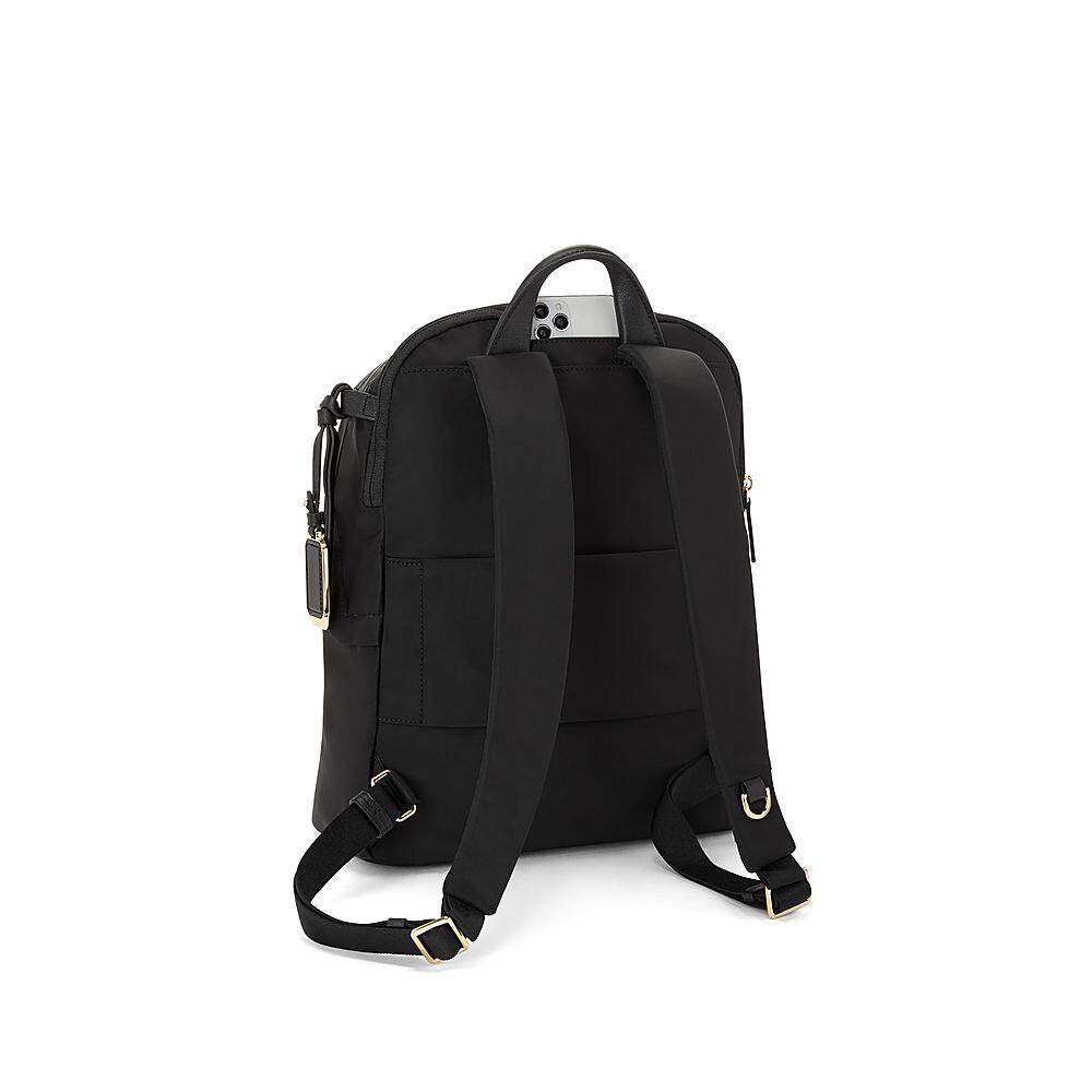 Alt View 11. TUMI - Voyageur Halsey Backpack - Black/Gold.