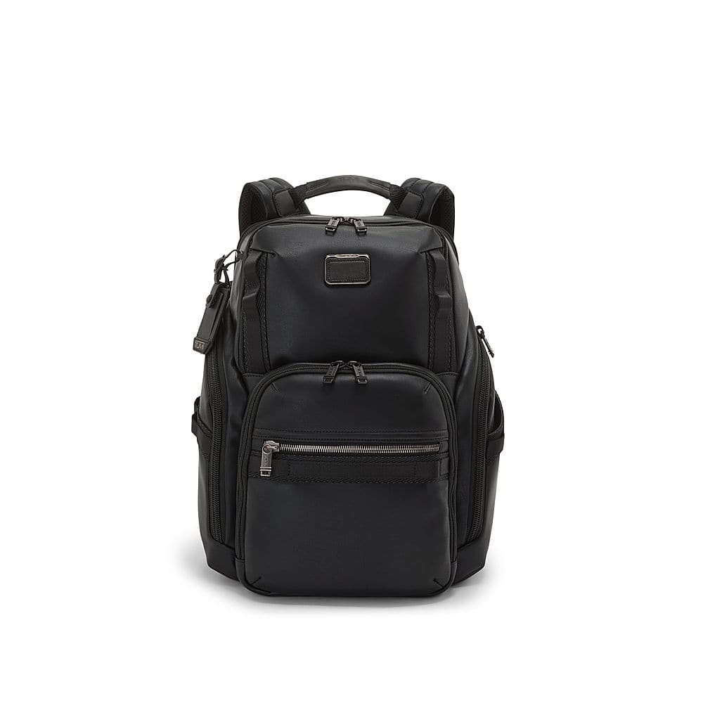 Front. TUMI - Alpha Bravo Search Backpack - Black.