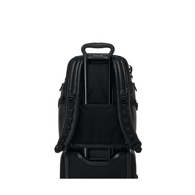 TUMI Alpha Bravo Search Backpack Black Leather TUMI Alpha Bravo Search Backpack Black Leather