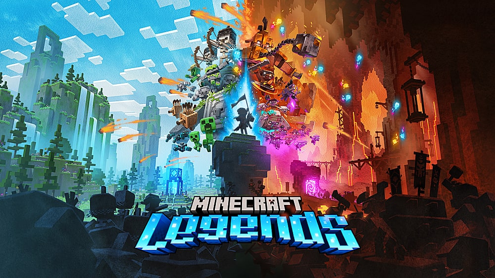 Front. Nintendo - Minecraft Legends.