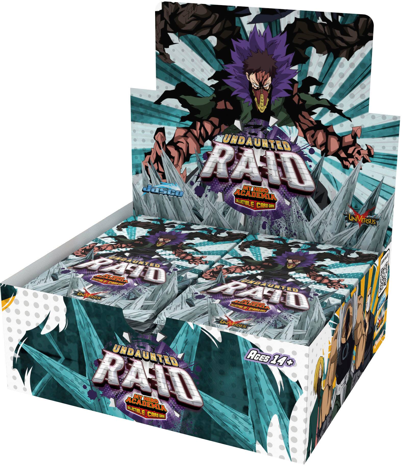 UniVersus My Hero Academia Collectible Card Game Set 5: Undaunted Raid  Booster Sleeve Styles May Vary UVSMHA-005HBP1 - Best Buy