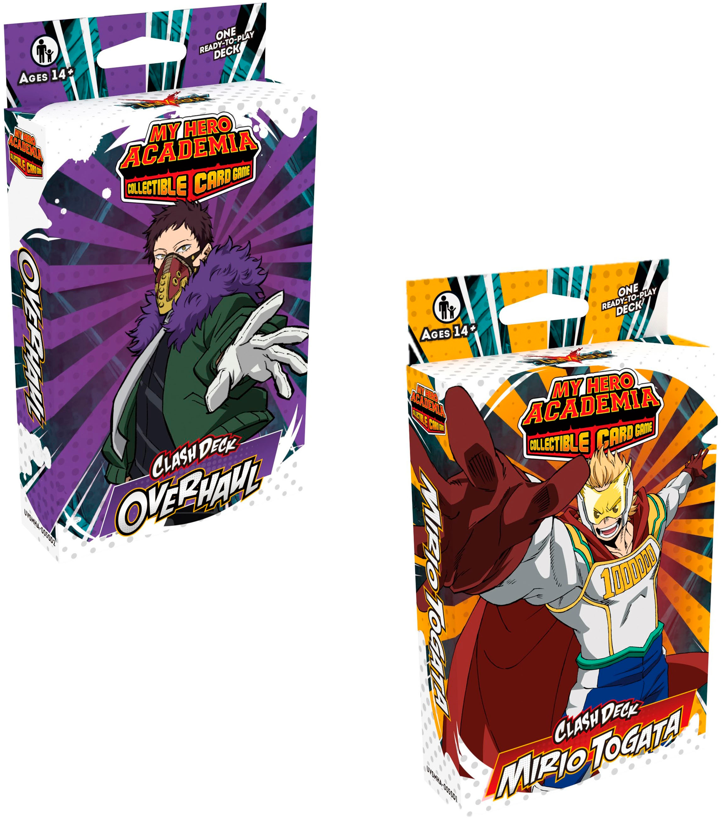 UniVersus My Hero Academia Collectible Card Game Set 5: Clash Deck Styles  May Vary UVSMHA-005CDDS1 - Best Buy