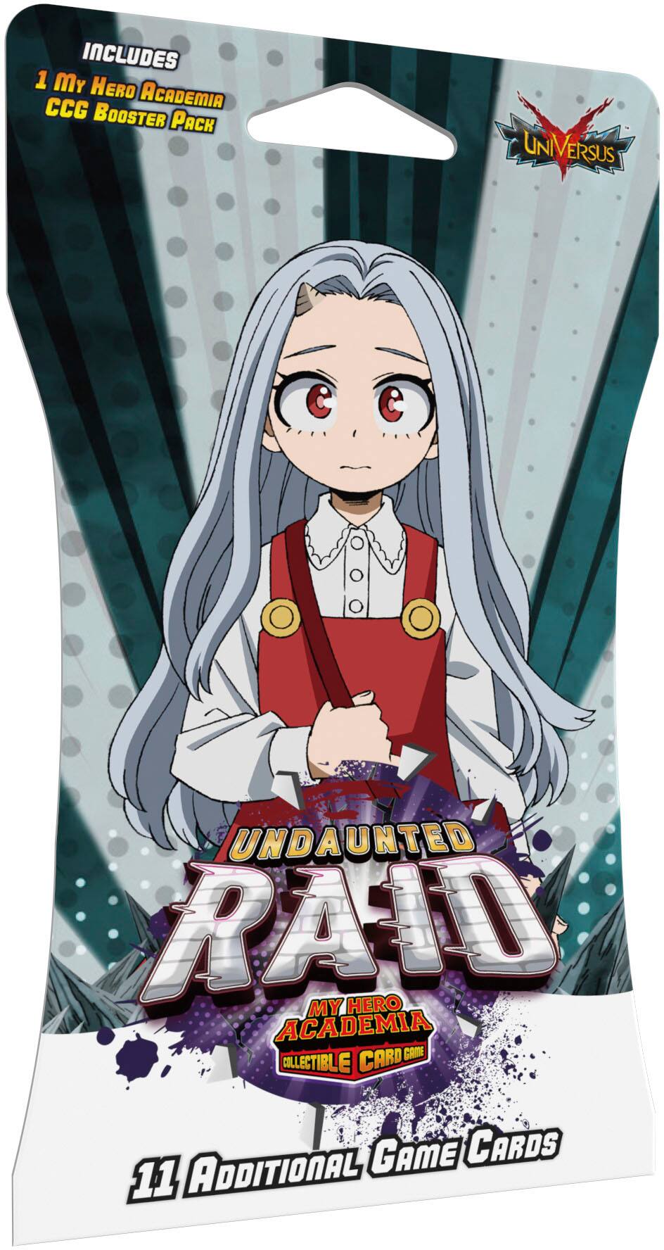 Alt View 11. UniVersus - My Hero Academia Collectible Card Game Set 5: Undaunted Raid Booster Sleeve - Styles May Vary.