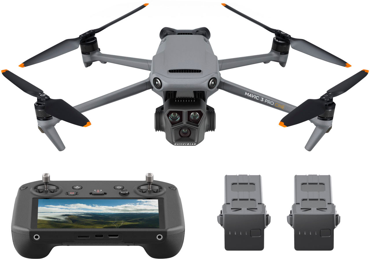 DJI Mavic 3 Pro Cine Premium Combo Drone and RC Pro Remote Control with  Built-in Screen Gray CP.MA.00000664.01 - Best Buy