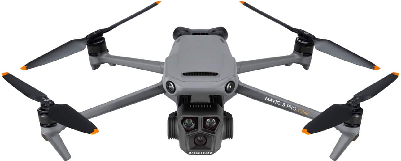 Alt View 12. DJI - Mavic 3 Pro Cine Premium Combo Drone and RC Pro Remote Control with Built-in Screen - Gray.