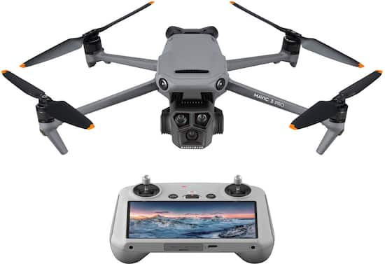 DJI Mavic 3 Pro Drone and RC Remote Control with Built-in Screen