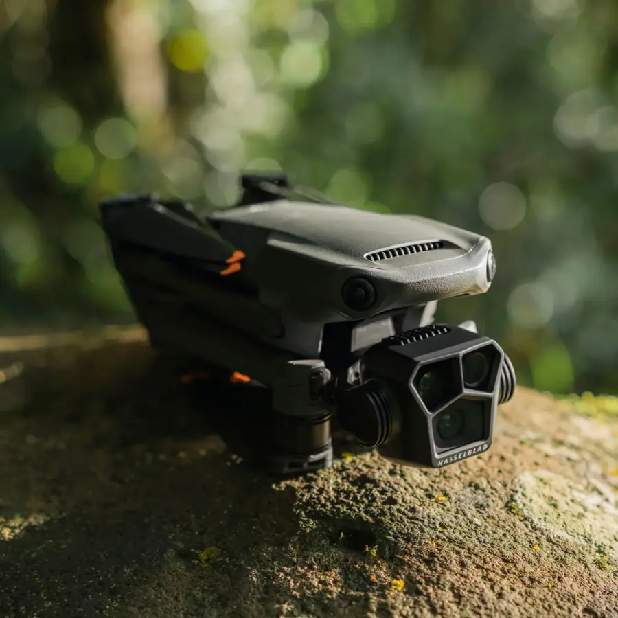 Alt View 17. DJI - Mavic 3 Pro Drone and RC Remote Control with Built-in Screen - Gray.