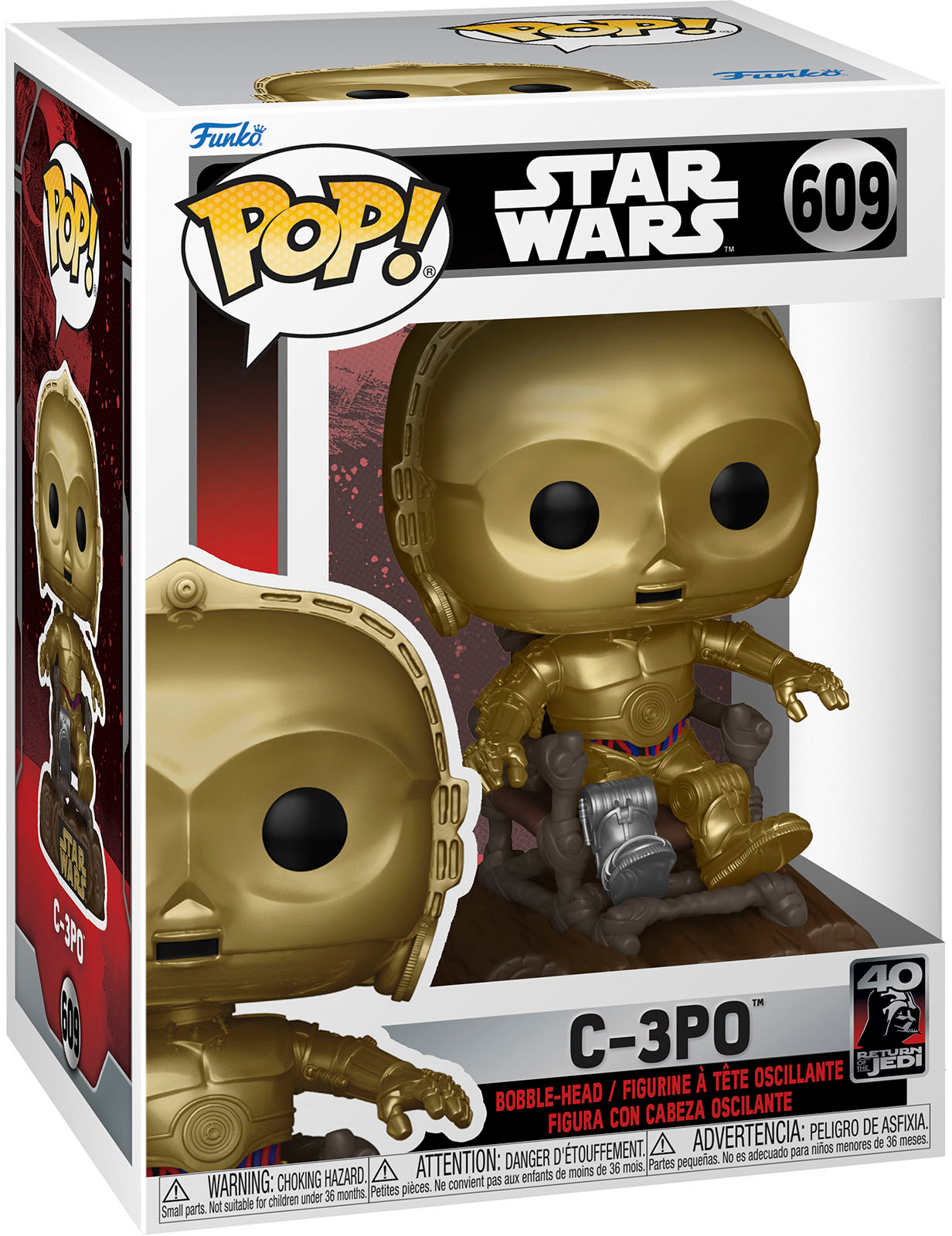 Funko POP! Star Wars: Return of the Jedi 40th- Princess Leia 70747 - Best  Buy