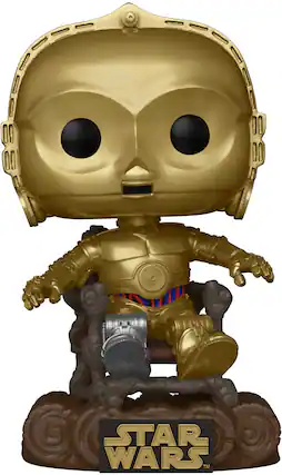 Front. Funko - POP! Star Wars: Return of the Jedi 40th- C3P0.