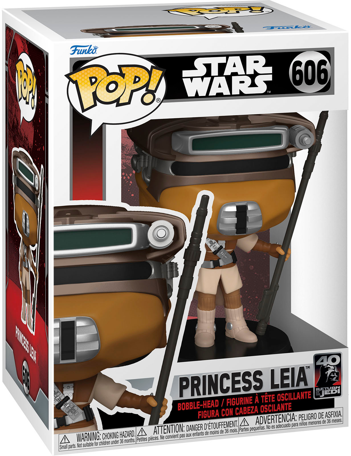 Funko POP! Star Wars: Return of the Jedi 40th- Princess Leia 70747 - Best  Buy