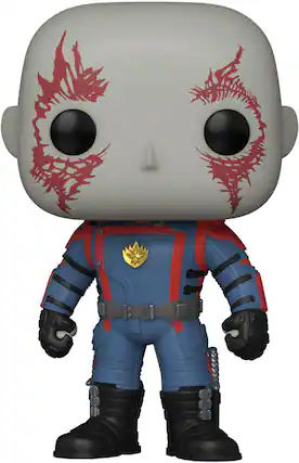 Front. Funko - POP Vinyl: Guardians of the Galaxy Volume 3- Drax.