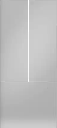 Bertazzoni - Front Panel Kit for French Door Model REF36FDBZPNV - Stainless Steel