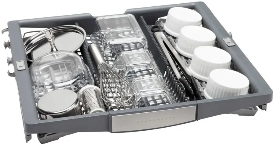 Alt View 13. Bosch - 800 Series 24 " Top Control Smart Built-In Stainless Steel Tub Dishwasher with 3rd Rack and CrystalDry, 42dBA - Stainless Steel.