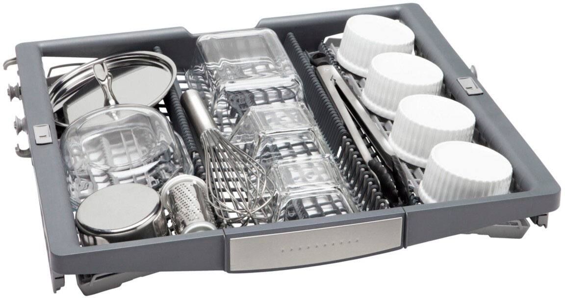 Alt View 12. Bosch - 500 Series 24" Top Control Smart Built-In Stainless Steel Tub Dishwasher with 3rd Rack and AutoAir, 44dBA - White.