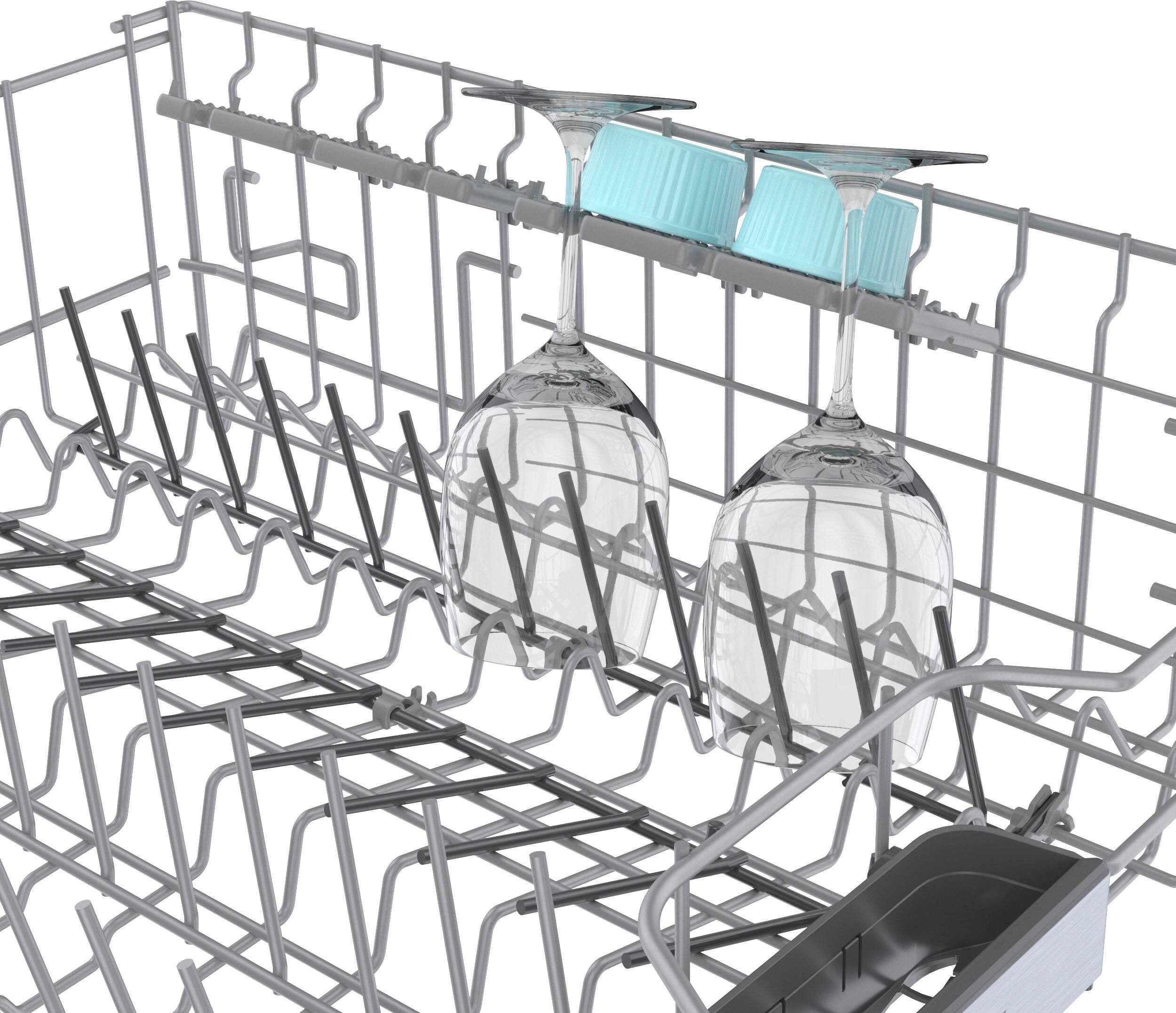 Alt View 13. Bosch - 500 Series 24" Top Control Smart Built-In Stainless Steel Tub Dishwasher with 3rd Rack and AutoAir, 44dBA - White.