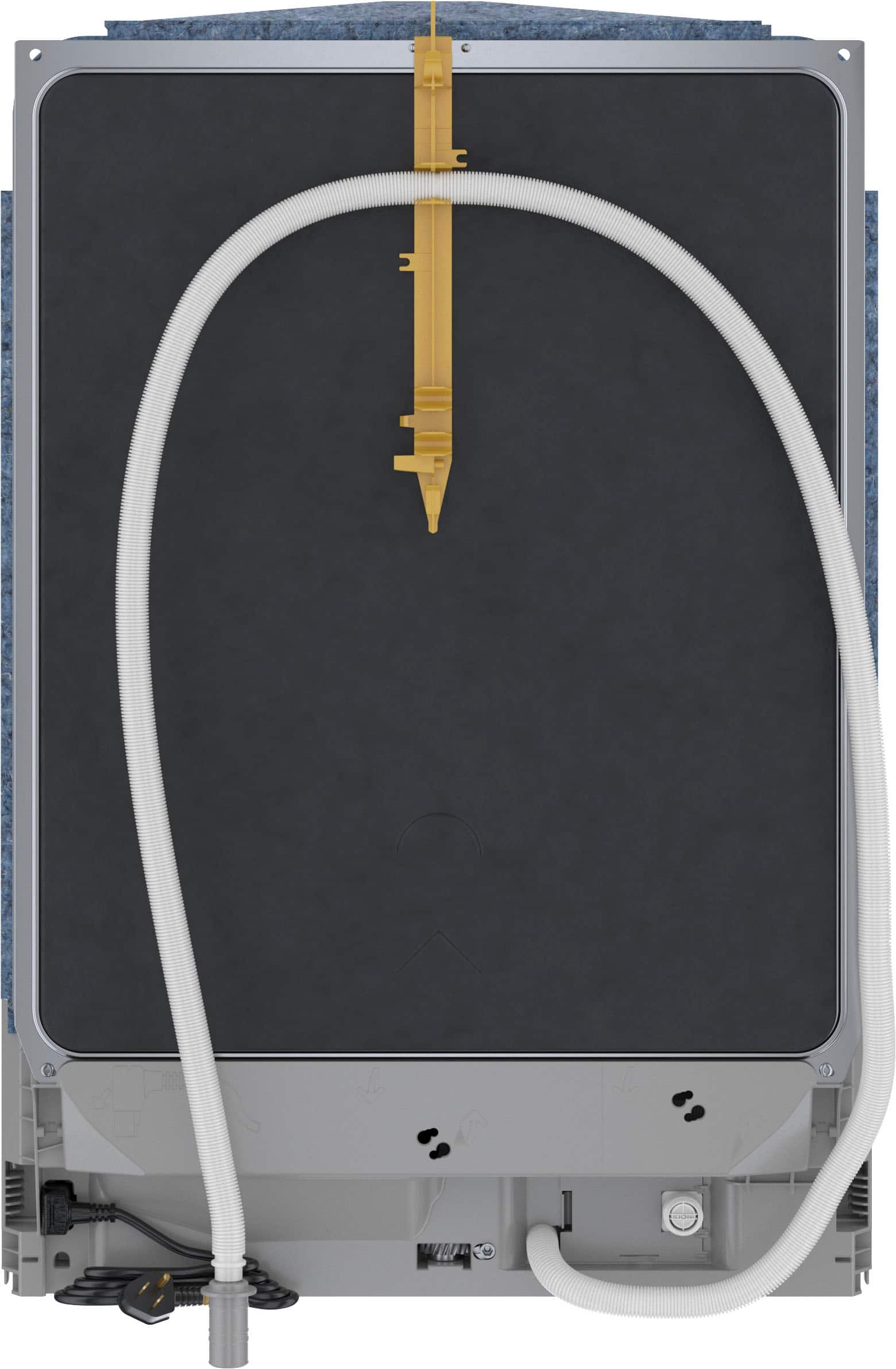 Alt View 1. Bosch - 500 Series 24" Top Control Smart Built-In Stainless Steel Tub Dishwasher with 3rd Rack and AutoAir, 44dBA - White.