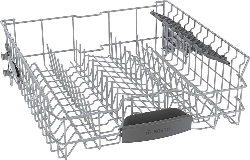 Alt View 13. Bosch - 100 Series Premium 24" Top Control Smart Built-In Hybrid Stainless Steel Tub Dishwasher with 3rd Rack, 46 dBA - White.