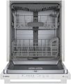 Alt View Zoom 2. Bosch - 100 Series Premium 24" Top Control Smart Built-In Hybrid Stainless Steel Tub Dishwasher with 3rd Rack, 46 dBA - White.
