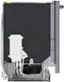 Angle. Bosch - 300 Series 24" Top Control Built-In Smart Stainless Steel Tub Dishwasher with 3rd Rack, 46dBA - Stainless Steel.