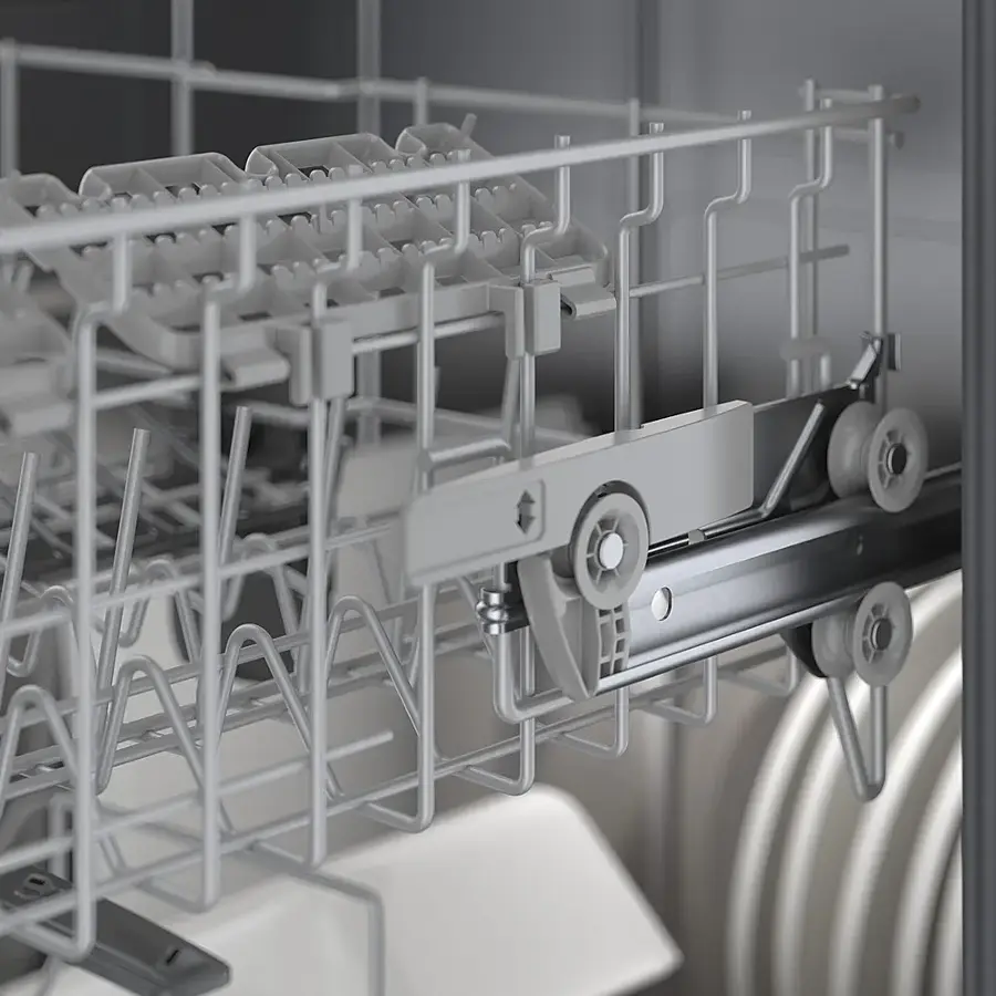 Alt View 12. Bosch - 300 Series 24" Top Control Built-In Smart Stainless Steel Tub Dishwasher with 3rd Rack, 46dBA - Stainless Steel.