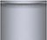 Alt View Zoom 11. Bosch - 300 Series 24" Front Control Smart Built-In Stainless Steel Tub Dishwasher with 3rd Rack and AquaStop Plus, 46dBA - Stainless Steel.