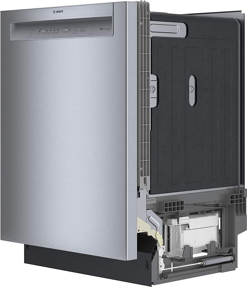 Bosch 100 Plus Dishwasher 24 Stainless Steel SHE4AEM5N