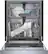 Alt View 2. Bosch - 100 Series Plus 24" Front Control Smart Built-In Hybrid Stainless Steel Tub Dishwasher, 48dBA - Stainless Steel.