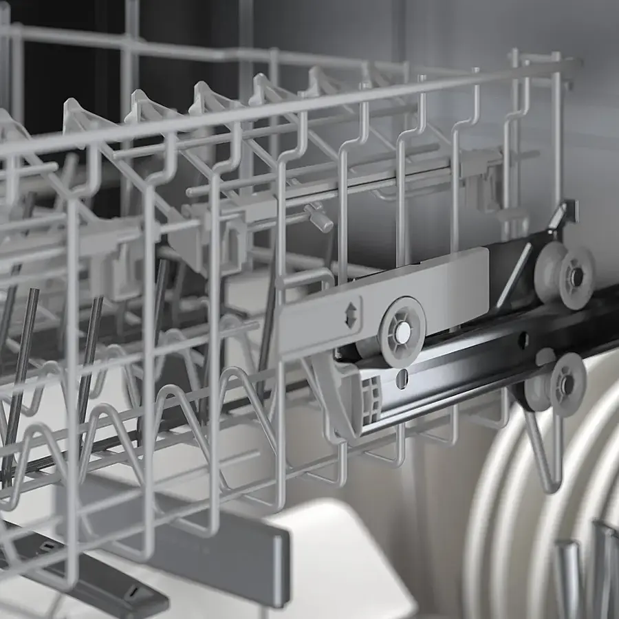 Alt View 23. Bosch - Benchmark Series 24" Top Control Smart Built-In Stainless Steel Tub Dishwasher with 3rd Rack, 39dBA - Stainless Steel.