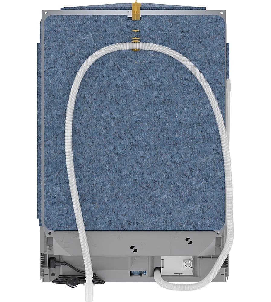 Alt View 2. Bosch - Benchmark Series 24" Top Control Smart Built-In Stainless Steel Tub Dishwasher with 3rd Rack, 39dBA - Stainless Steel.