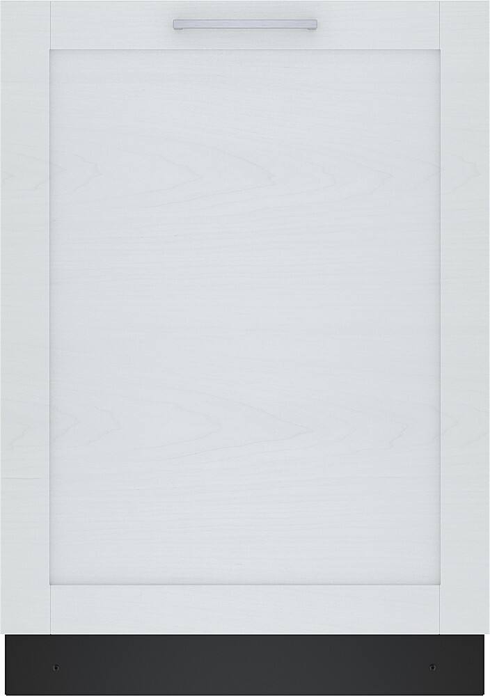 Front. Bosch - 300 Series 24" Top Control Smart Built-In Stainless Steel Tub Dishwasher with 3rd Rack and RackMatic, 46 dBA - Custom Panel Ready.