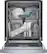 Alt View 2. Bosch - 300 Series 24" Top Control Smart Built-In Stainless Steel Tub Dishwasher with 3rd Rack, 46dBA - Stainless Steel.
