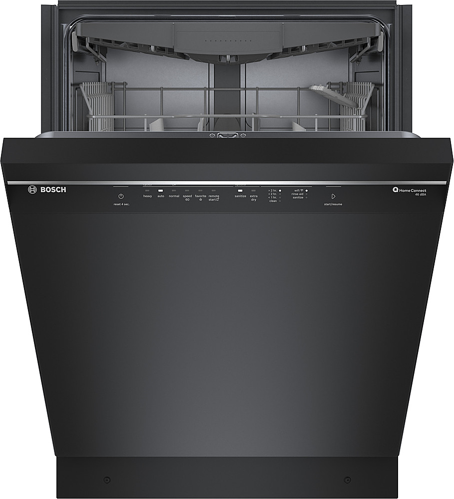 Bosch® 300 Series 24 Black Top Control Built In Dishwasher